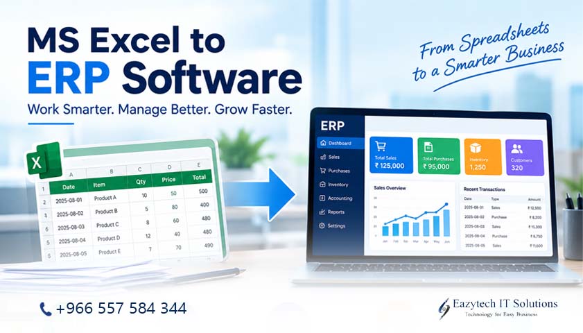 Why Businesses in Saudi Arabia Are Switching From Excel to ERP Software excel to erp saudi riyadh dammam jeddah.png.jpg